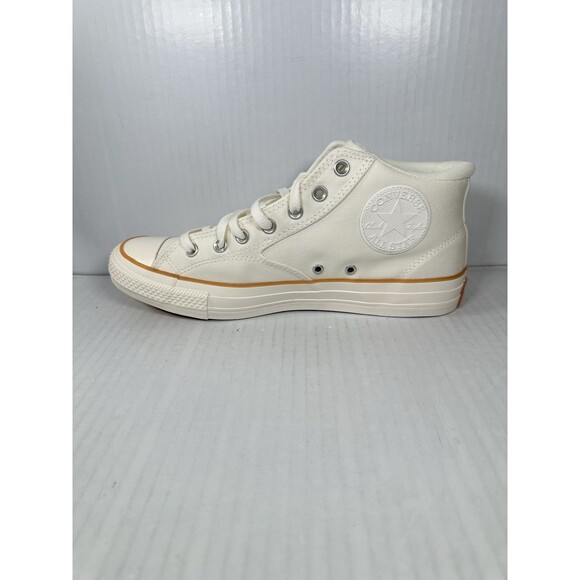 Size 11 Converse Chuck Taylor All Star Malden Street Mid Egret Gum Shoes A10513C - Picture 5 of 9